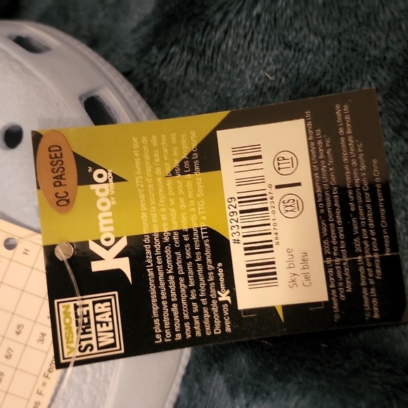 Komodo light blue clog sandal - Picture 6 of 7